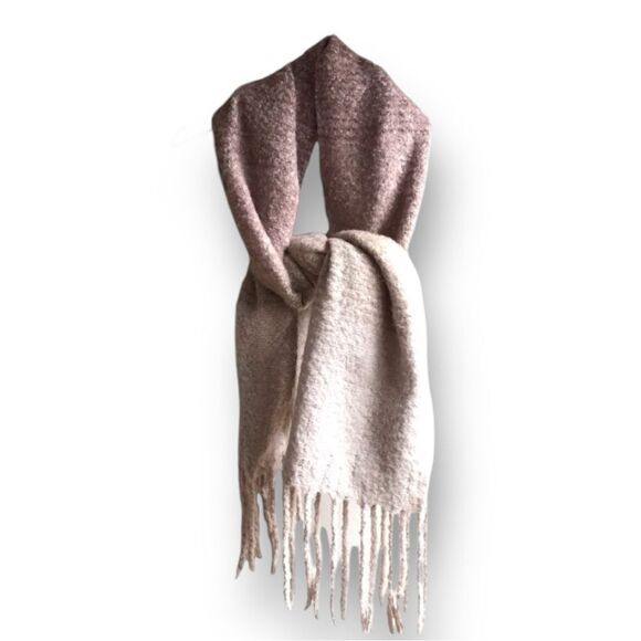 MAR SEA Women’s Ombré Wrap Scarf in Rosewood Combo One Size - Picture 5 of 15
